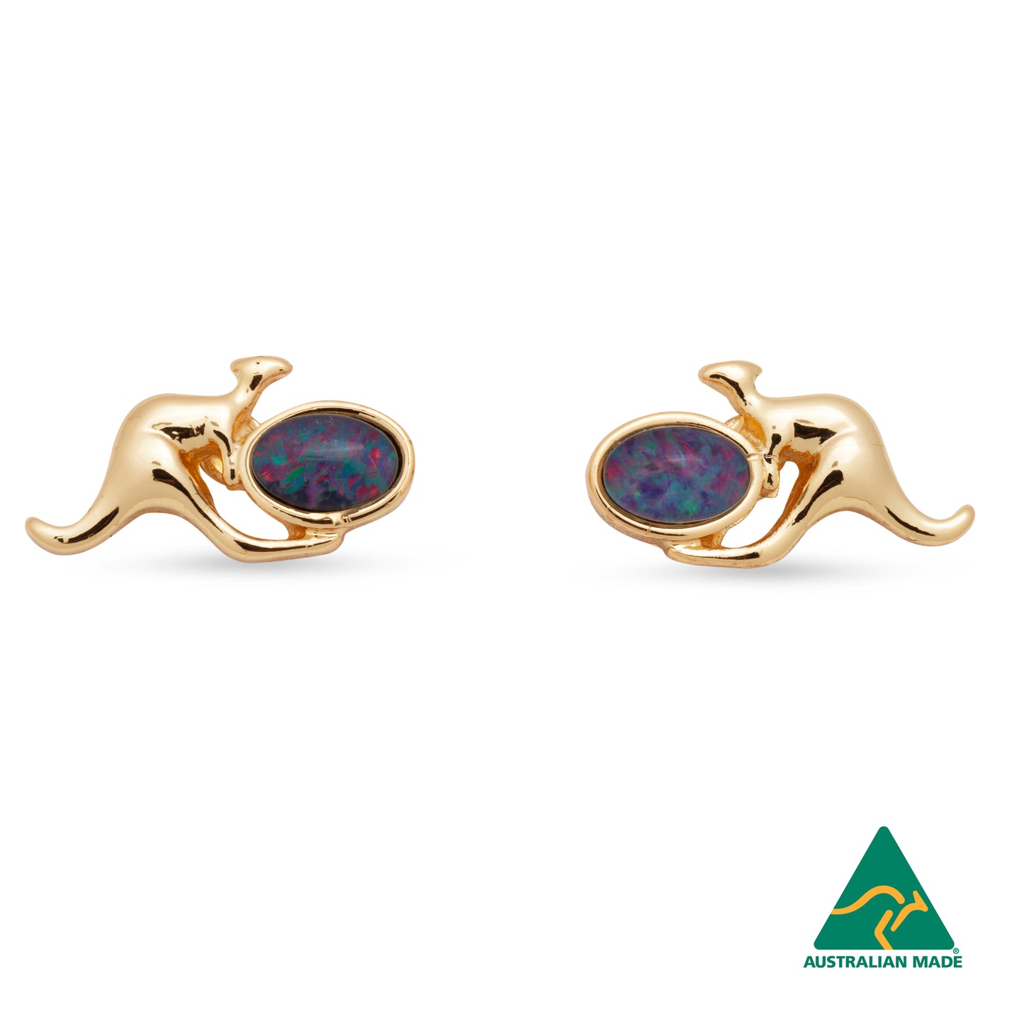Opal Triplet Kangaroo Earring Boxed