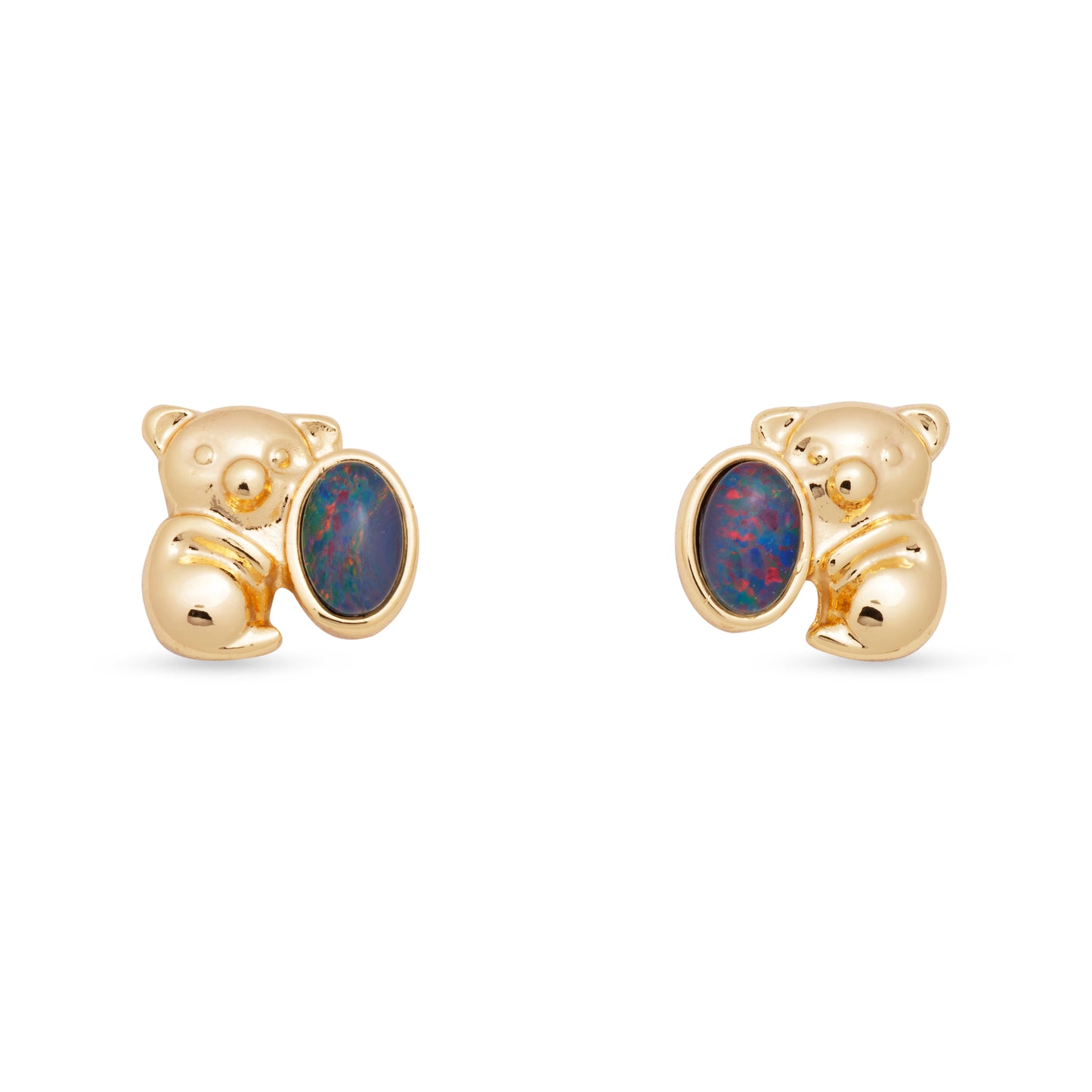 Opal Triplet Koala Earring Boxed
