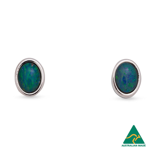 Opal Triplet Earring Boxed