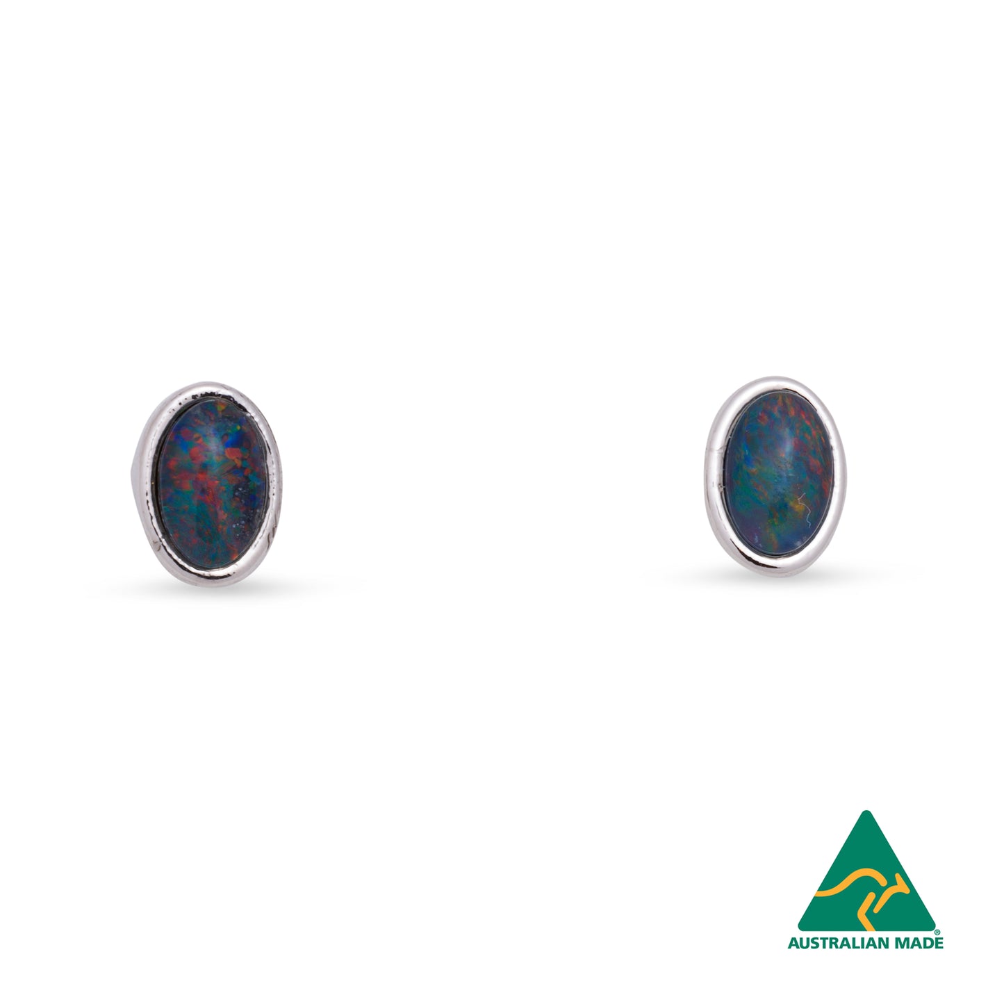 OPAL TRIPLET EARRINGS BOXED