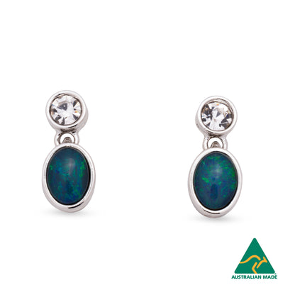 Opal Triplet Earring Boxed