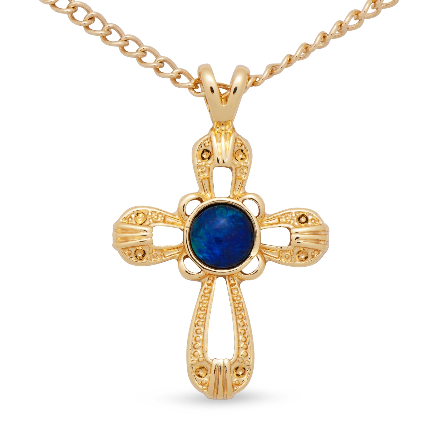 Opal Triplet Pendant Boxed