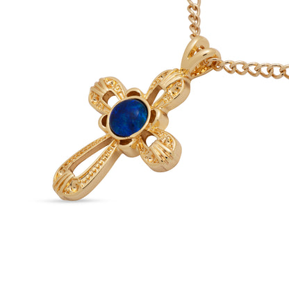 Opal Triplet Pendant Boxed