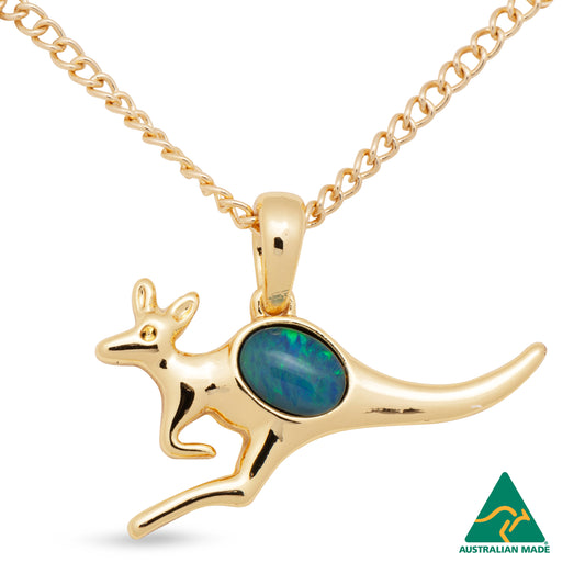 Kangaroo Opal Pendant