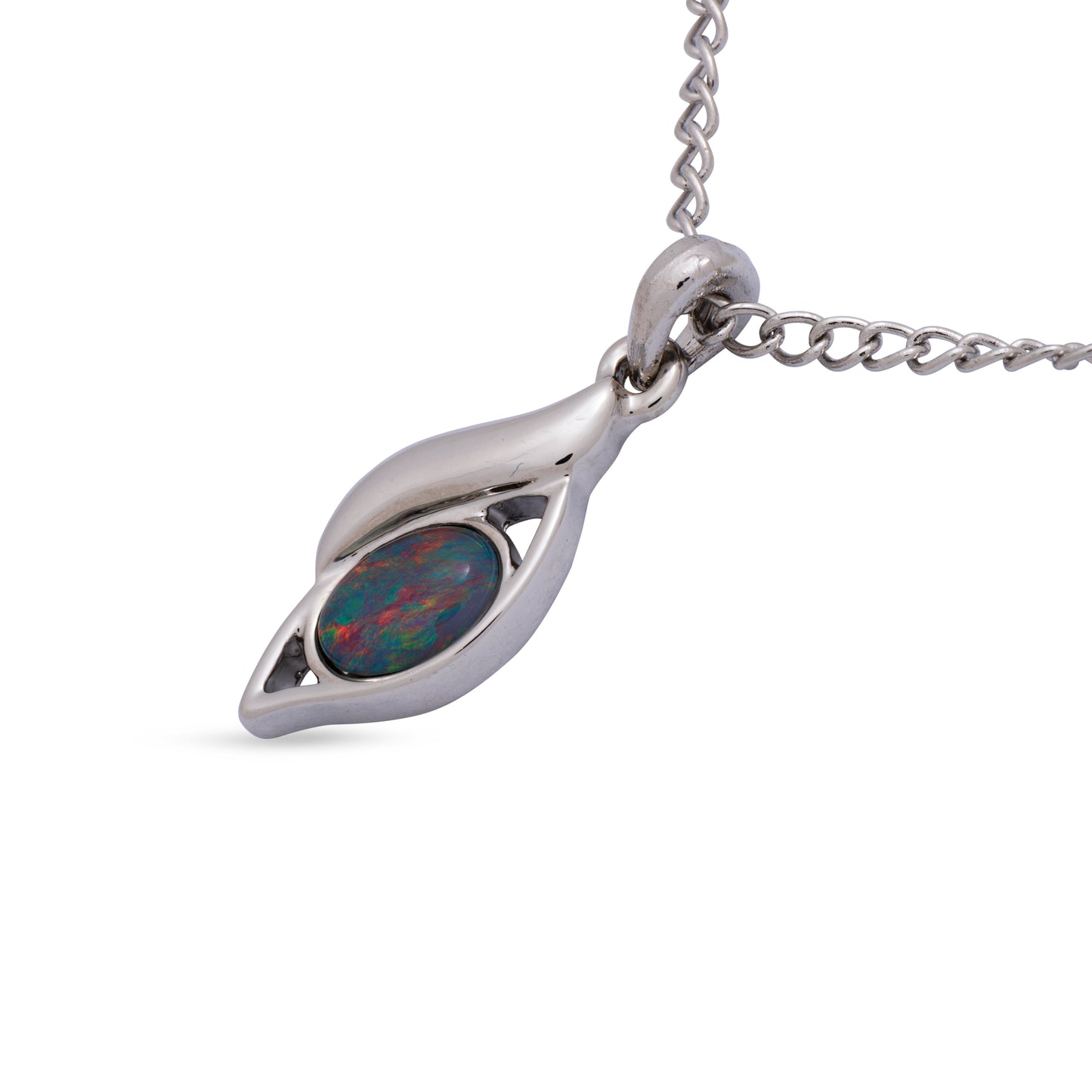 Opal Triplet Pendant Boxed
