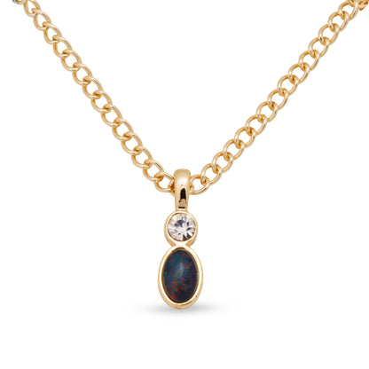 Opal Triplet Pendant Boxed