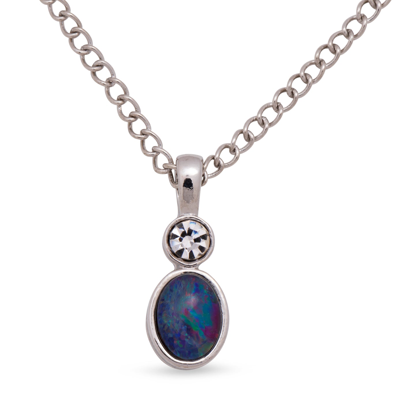 Opal Triplet Pendant Boxed