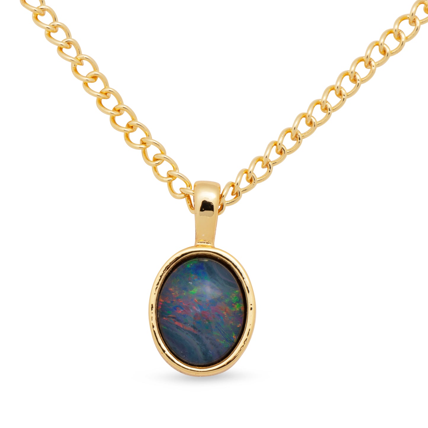 Opal Triplet Pendant Boxed
