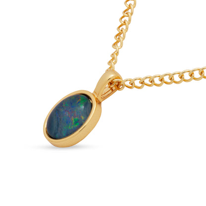 Opal Triplet Pendant Boxed