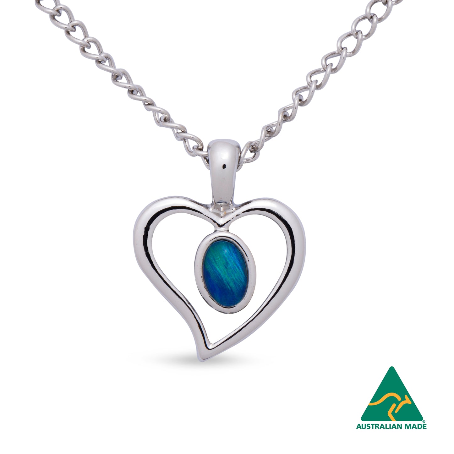 Opal Triplet Pendant Boxed