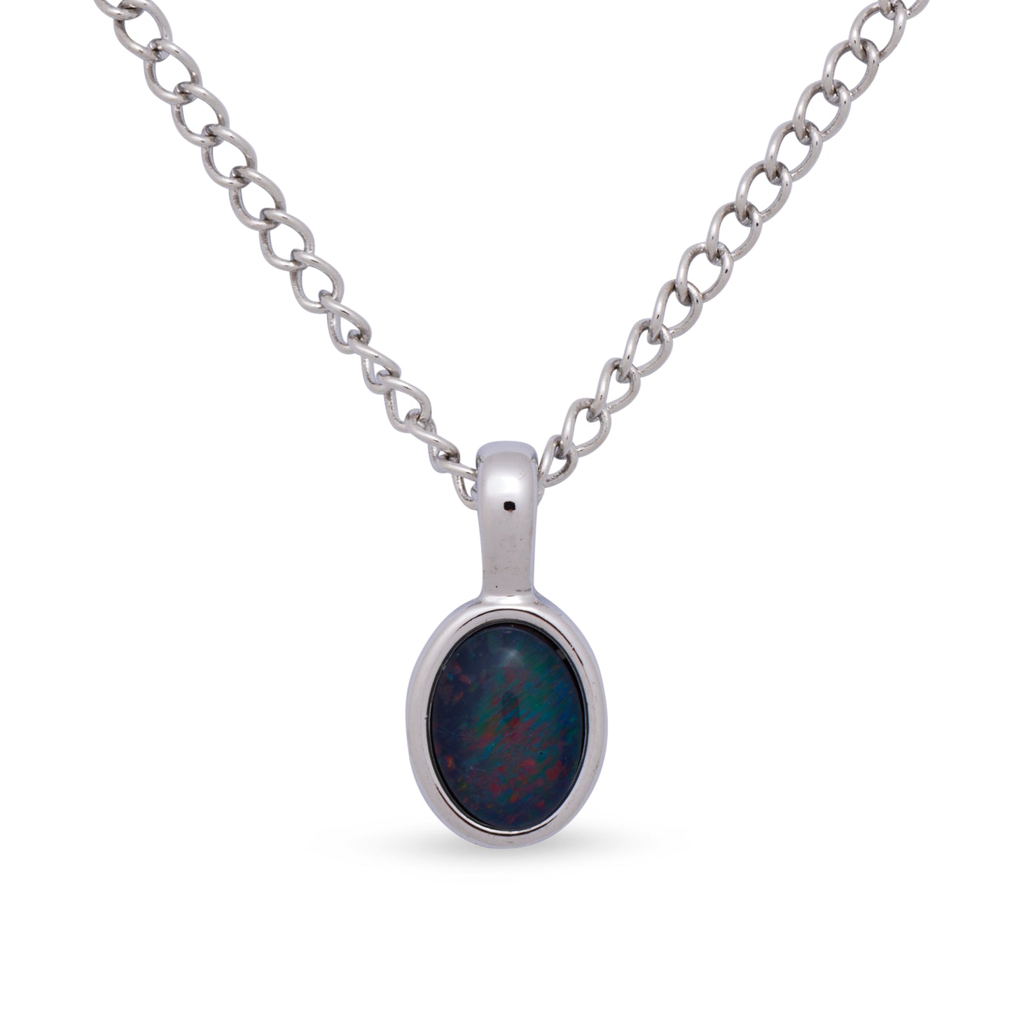 Opal Triplet Pendant Boxed