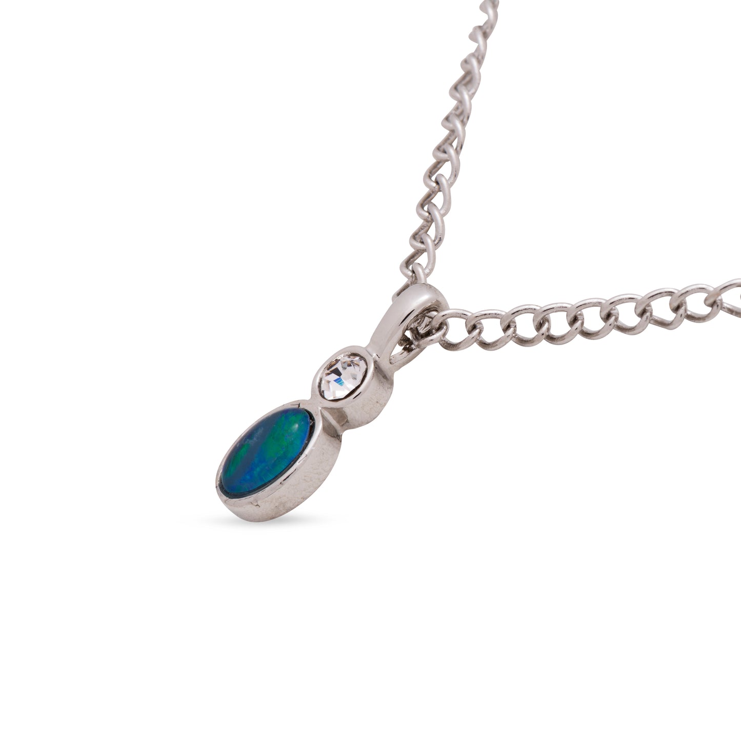 Opal Triplet Pendant Boxed