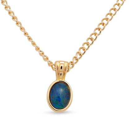 Opal Triplet Pendant Boxed