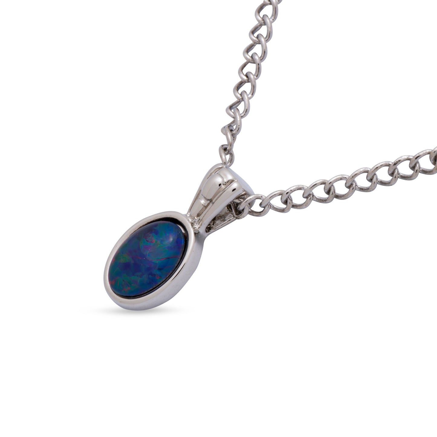 Opal Triplet Pendant Boxed
