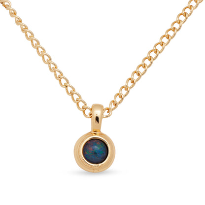 Opal Triplet Pendant Boxed