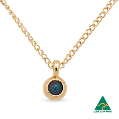 Opal Triplet Pendant Boxed