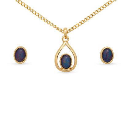 Victoria Gold Opal Set