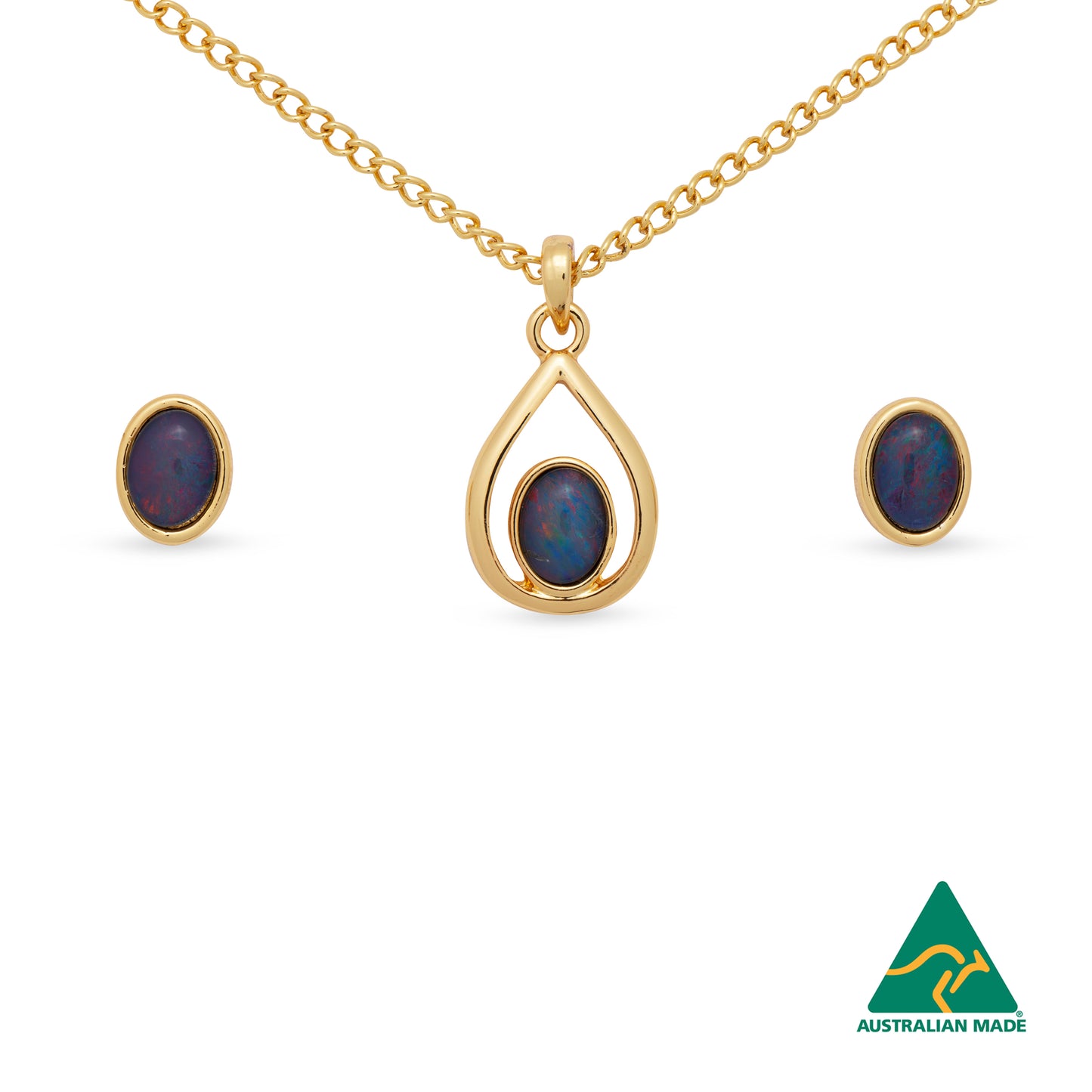 Victoria Gold Opal Set