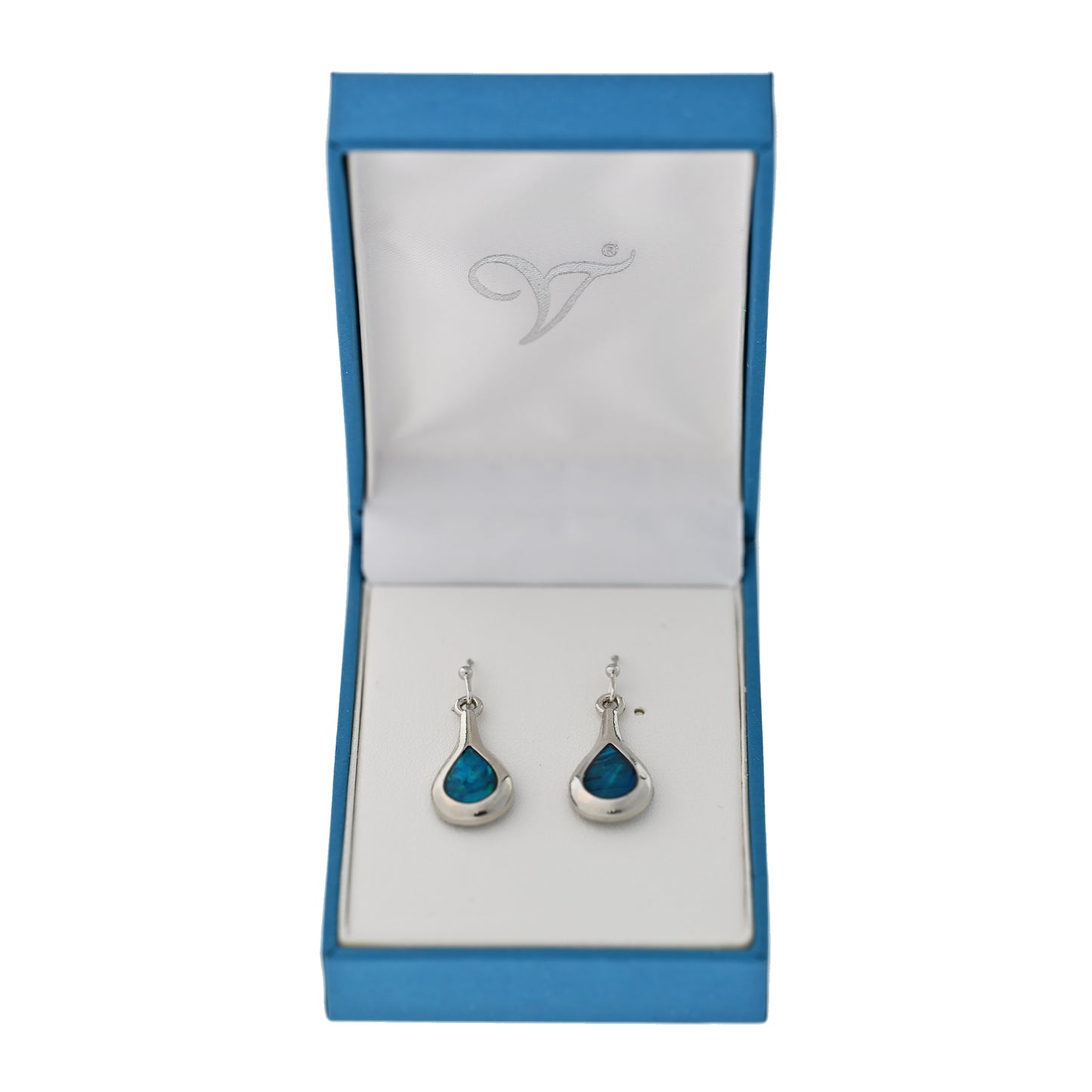 Paua Shell Drop Earrings