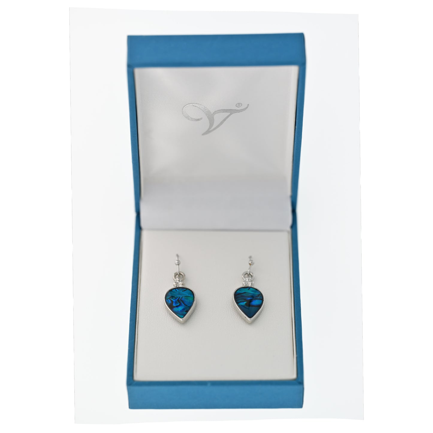 Paua Shell Drop Earrings