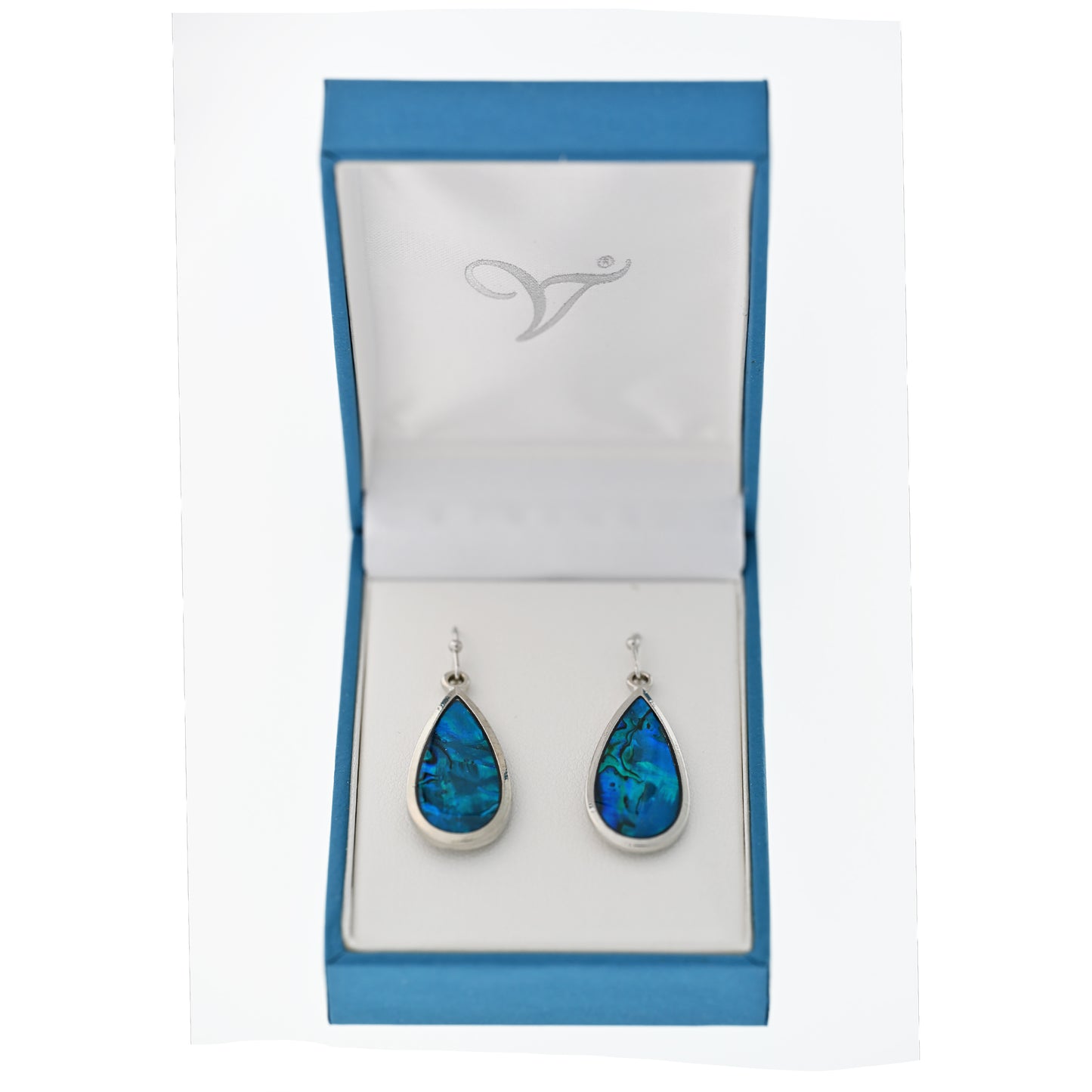 Paua Shell Drop Earrings