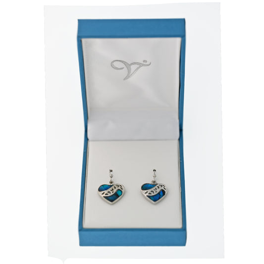Paua Shell Drop Earrings
