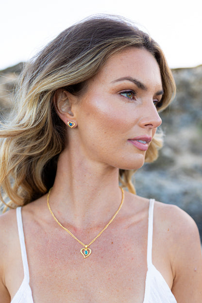 Opal Triplet Earring Boxed
