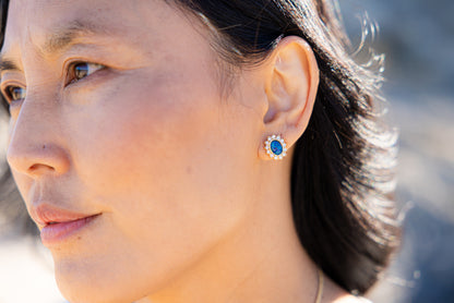Opal Triplet Earring Boxed