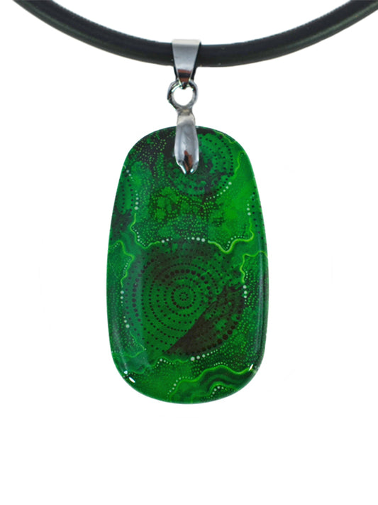 CHERNEE SUTTON - WATERHOLES (GREEN)