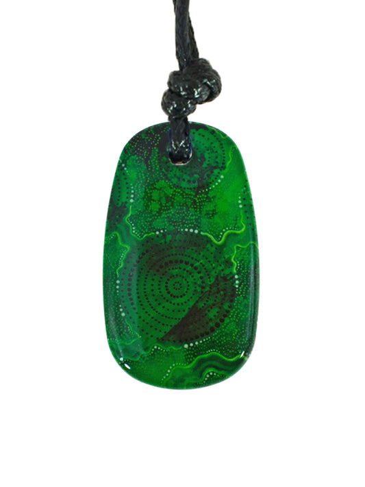 CHERNEE SUTTON - WATERHOLES (GREEN)