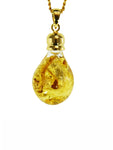 Glass Gold Pendant