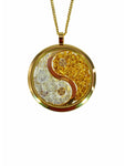 Gold Pendant Yin Yang Small