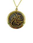 Gold Pendant Trinity Celtic Knot