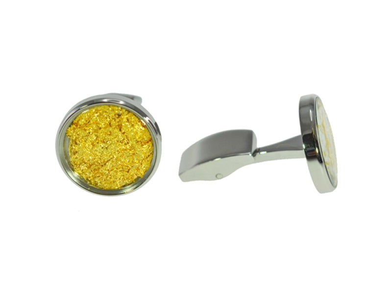 Gold Cufflink Small