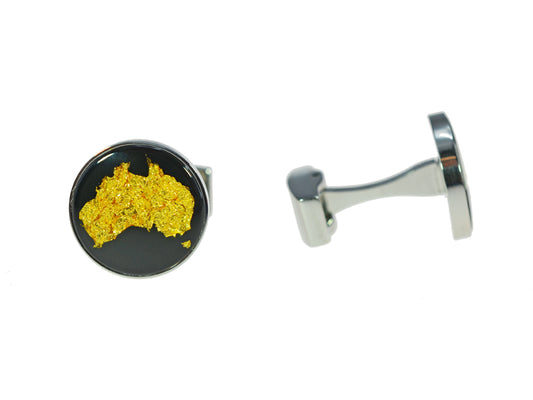 Gold Cufflink Australia Small