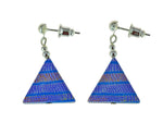 Iron Ore Earrings Triangle