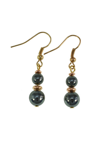 Iron Ore Drop Earrings