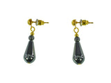 IRON ORE TEARDROP EARRINGS