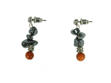Iron Ore Gs Chip Earring