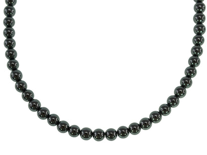 IRON ORE NECKLACE 6MM 45CM