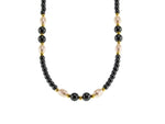 Iron Ore Freshwater Pearl Necklace 50cm