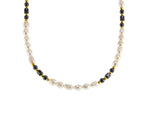 Iron Ore-Freshwater Pearl 45cm Necklace