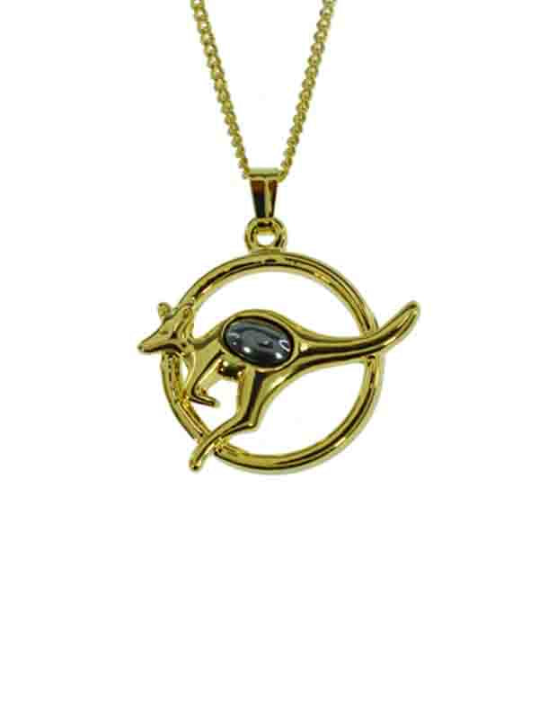 Iron Ore Kangaroo Pendant
