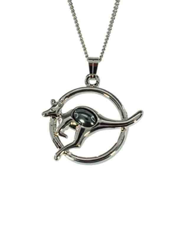 Iron Ore Kangaroo Pendant