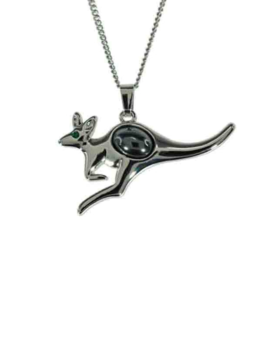 Iron Ore Kangaroo Pendant