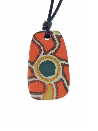 Iron Ore Tablet - Aboriginal Art