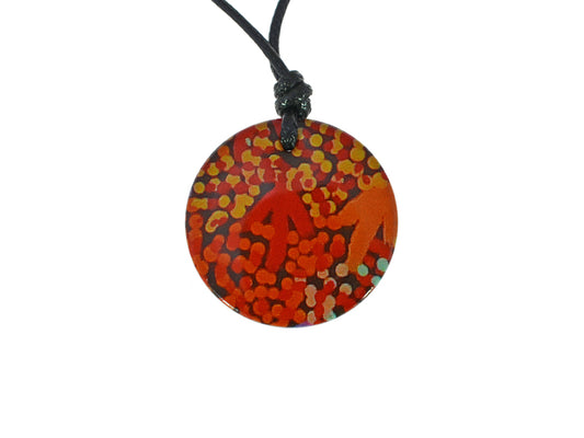IRON ORE ROUND - ABORIGINAL ART