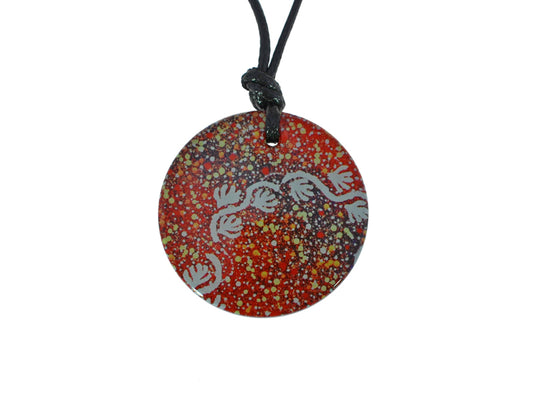 IRON ORE ROUND - ABORIGINAL ART