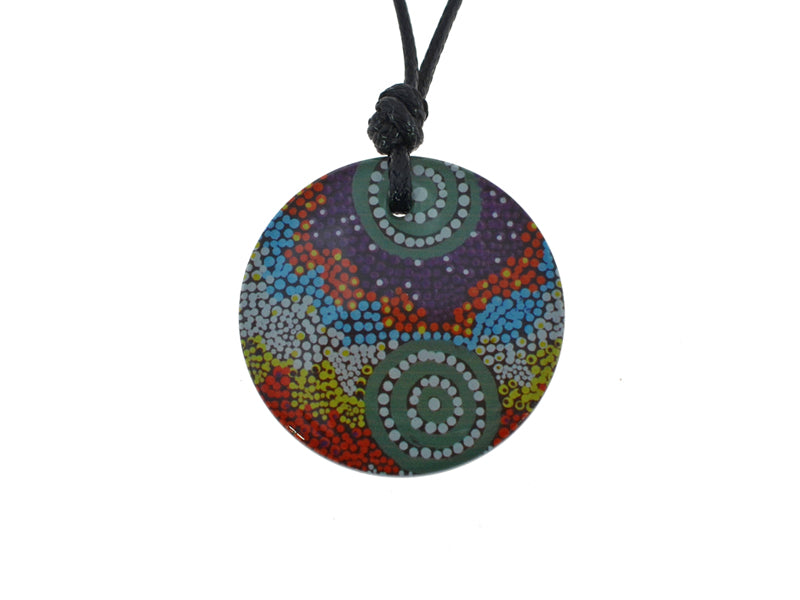 IRON ORE ROUND - ABORIGINAL ART