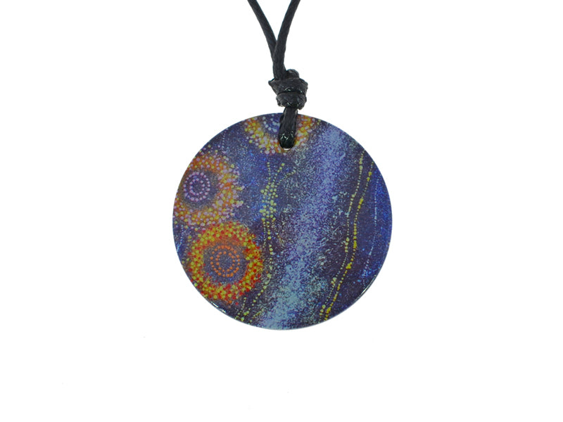 IRON ORE ROUND - ABORIGINAL ART